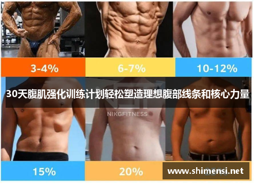 30天腹肌强化训练计划轻松塑造理想腹部线条和核心力量